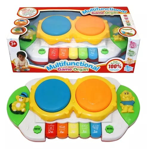 Set Muzical Educativ Amacs: ZKids Drum & Piano