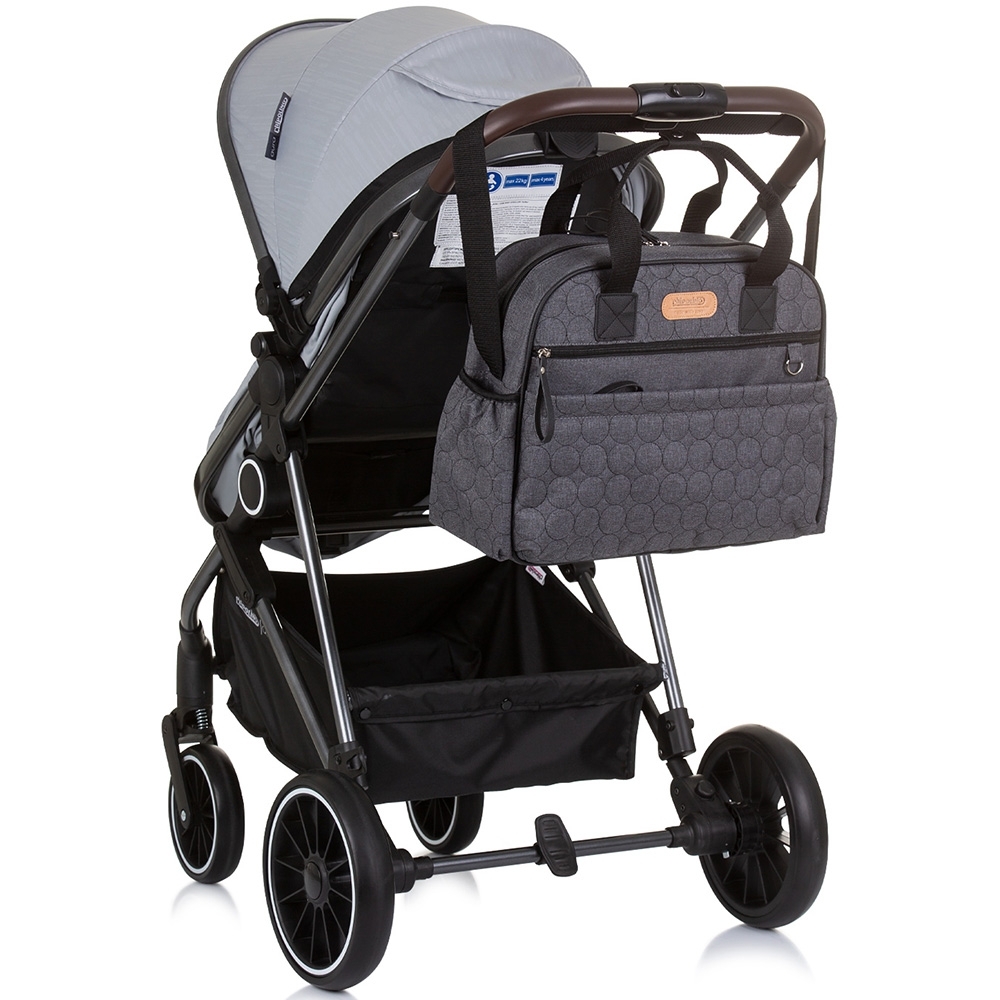 Rucsac Infasat 2in1 Chipolino Granite Linen - imagine 5