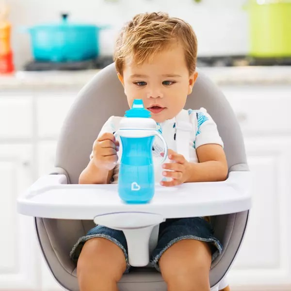 Cana Munchkin Gentle 296ml Blue, 9L+ - imagine 4