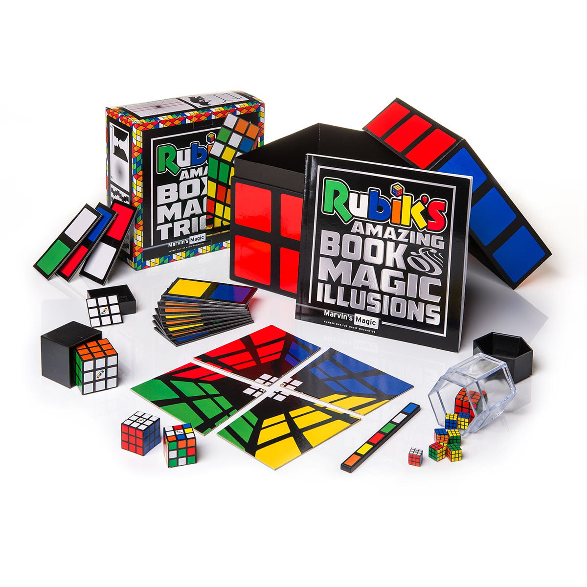 Set Magie Marvin's Magic Cubul Rubik 40 Trucuri
