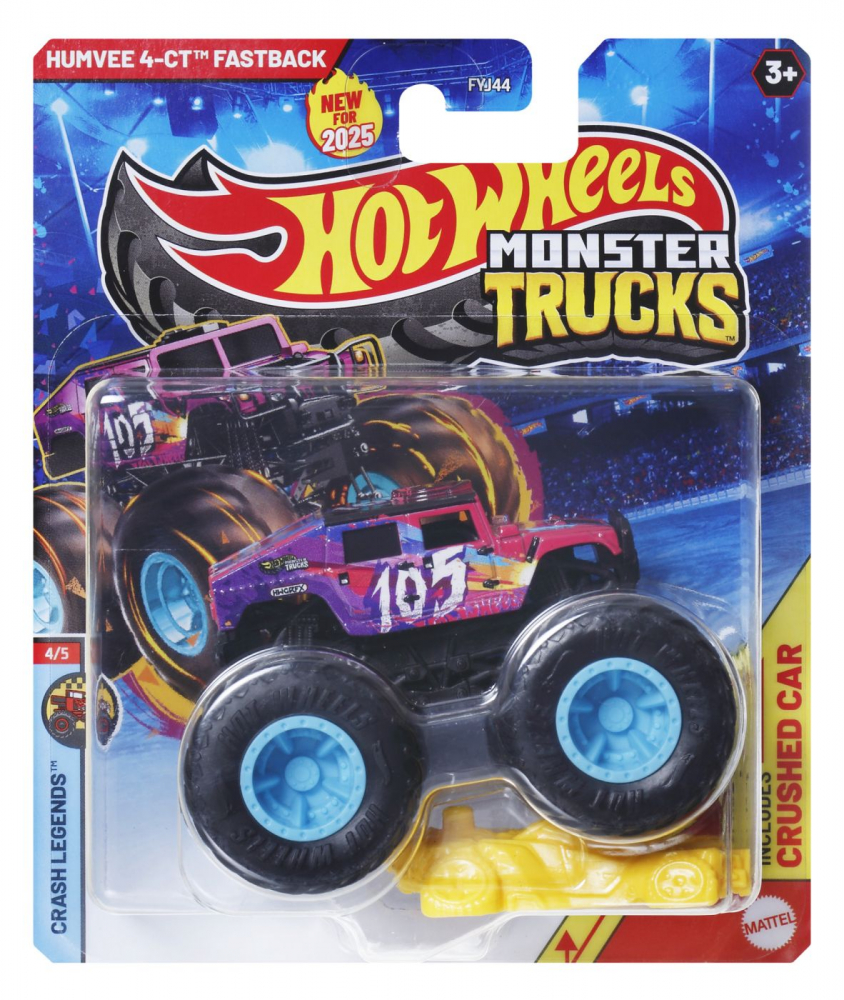 Hot Wheels Monster Truck Humvee | Pentru Cascadorii