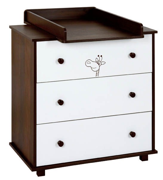 Comoda Infasat Safari Giraffe 3 Sertare | Klups