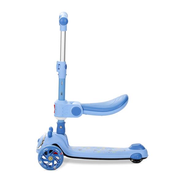 Lorelli Swiftie Blue Trotinetă Pliabilă Copii LED - imagine 2