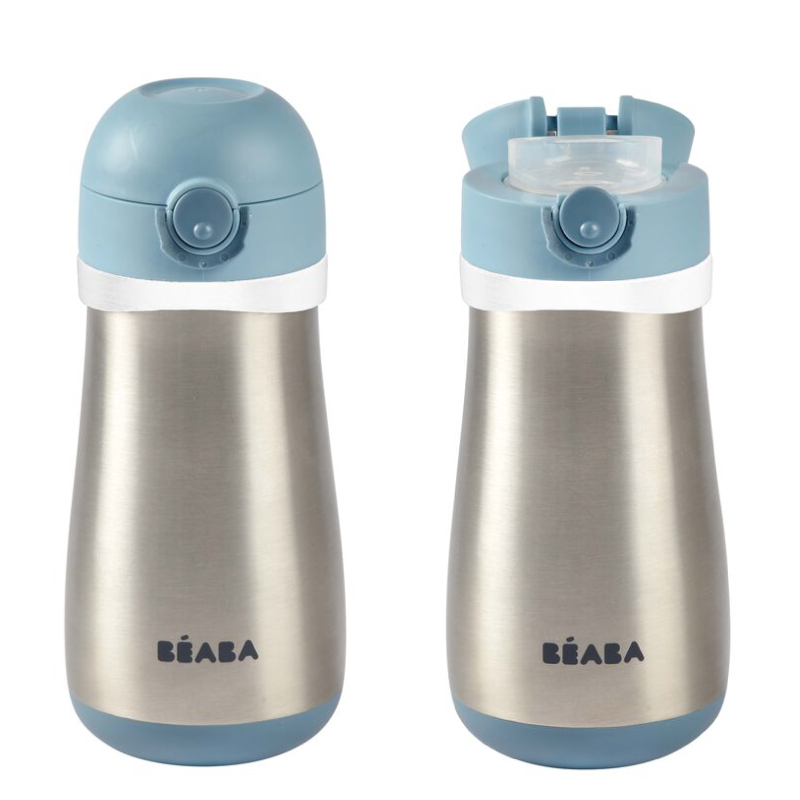 Termos Beaba 350 ml Windy Blue, Oțel Inoxidabil - imagine 2