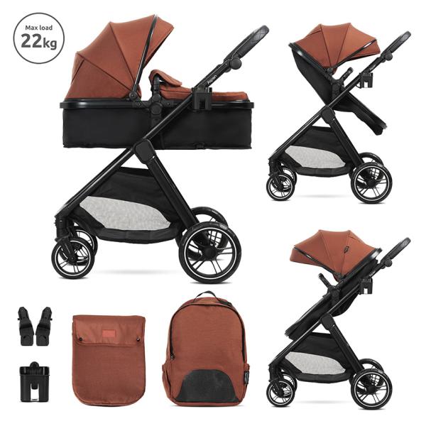 Carucior 2 in 1 Lorelli Aspen - Transformabil - imagine 7