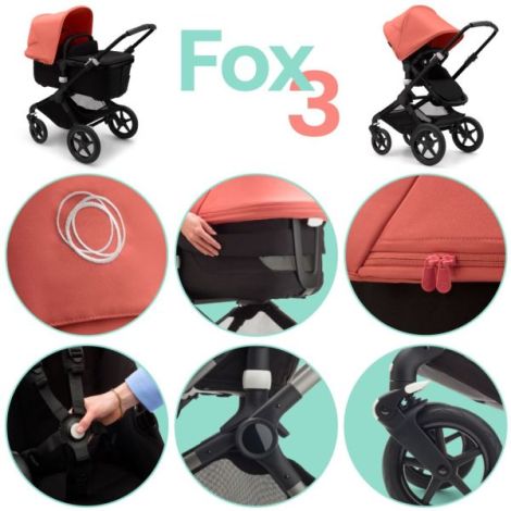 Bugaboo Fox 3 - Carucior Premium 2in1 Maniabilitate - imagine 6