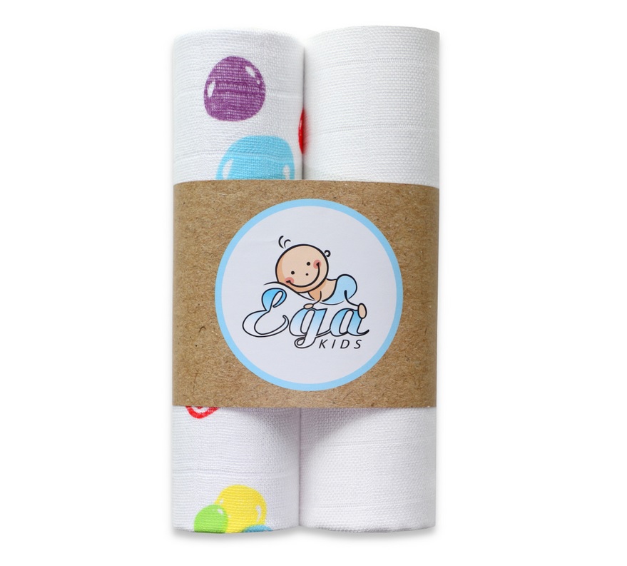 Set 2 Scutece Reutilizabile EgaKids Bambus - imagine 3