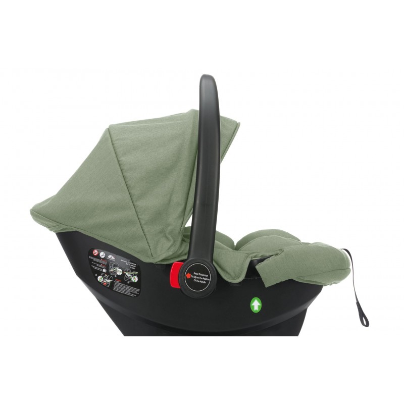 Carucior Jaguar 3 in 1 Fillikid Green Melange - imagine 5