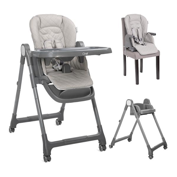 Lorelli Chef 3-in-1 Scaun Masa Beige - imagine 6