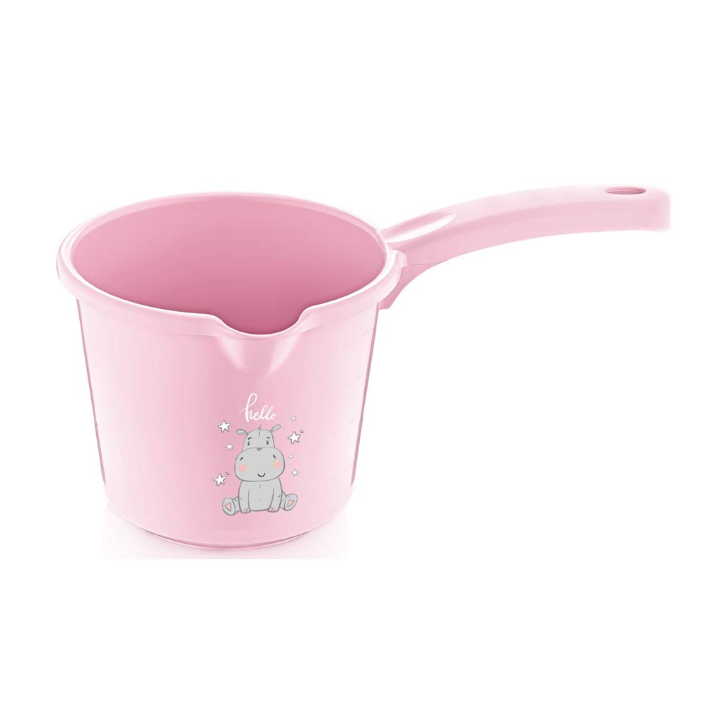 Set baie complet BabyJem Bebe Lux Pink, 6 piese - imagine 2