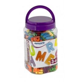 Set 310 Litere Magnetice Miniland | Joc Educativ
