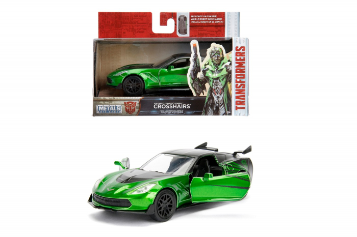 Jada Transformers Corvette Metalică 1:32