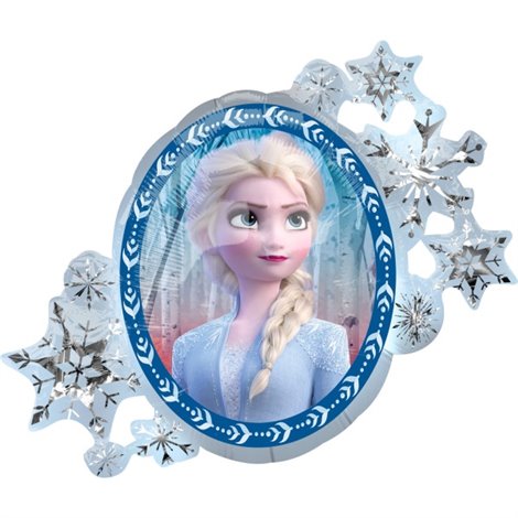 Balon Frozen II Elsa & Anna Amscan 66x76 cm