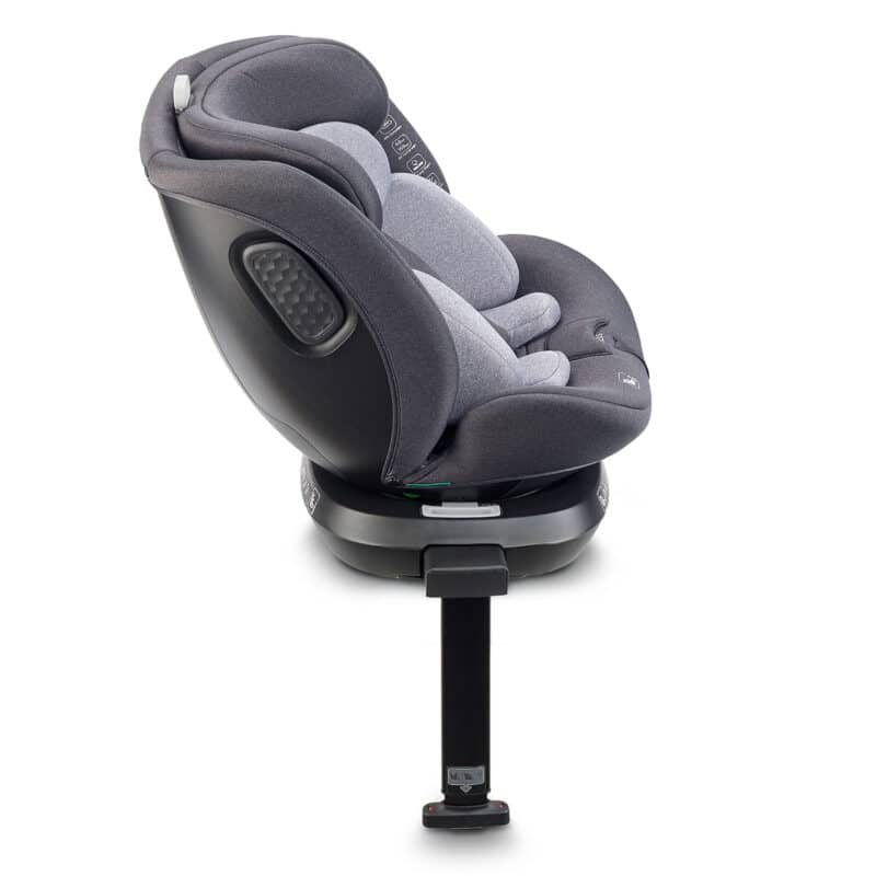 Scaun Auto Rotativ BabyGo MOVE360, Isofix, Gri - imagine 7