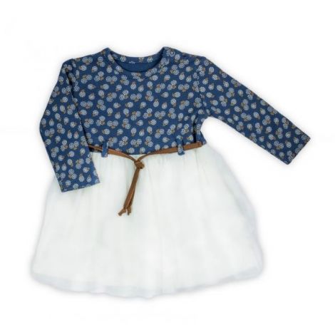 Rochie Bumbac cu Mânecă Lungă Nicol