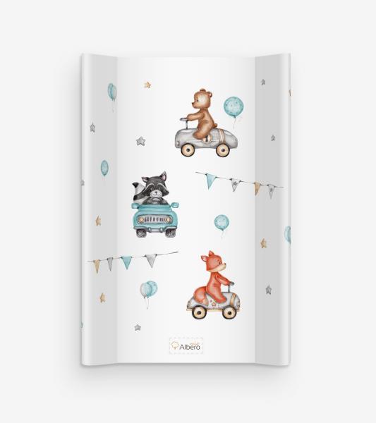 Saltea infasat Klups Cars moale, 70x47,5 cm - imagine 2
