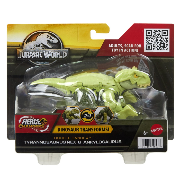 Jurassic World Dino Transformabil T-Rex/Ankylosaurus