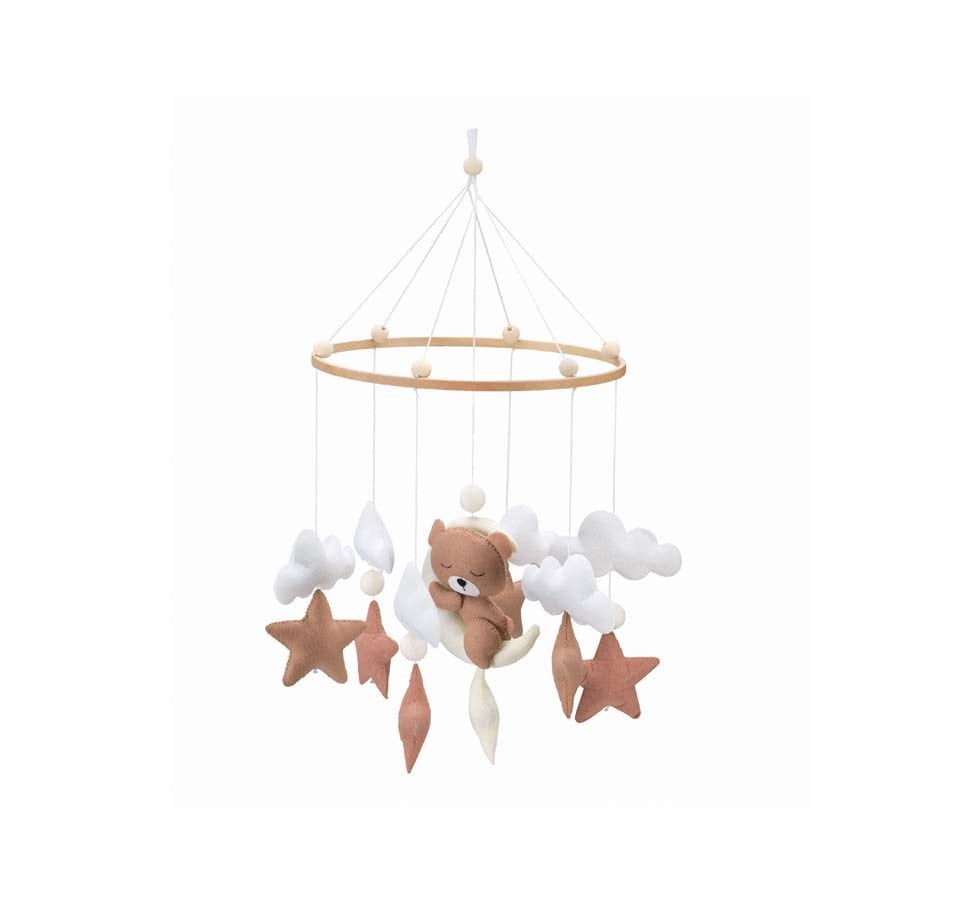 Carusel Patut Lemn Cullami Cam, Jucării Teddy