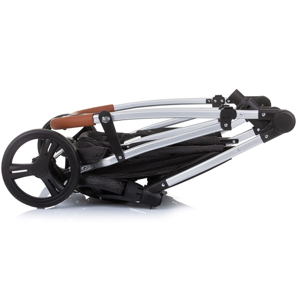 Carucior Gemeni Chipolino Duo Smart 2 in 1 Graphite - imagine 8