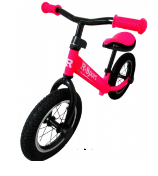 Bicicleta fără pedale R-Sport roz - Atinge echilibrul!