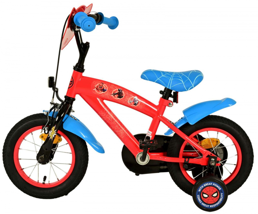 Bicicleta EL Spiderman 12 inch Eandl Cycles - imagine 7