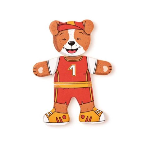 Puzzle lemn Imbraca Catelul Woodyland - Educativ - imagine 6