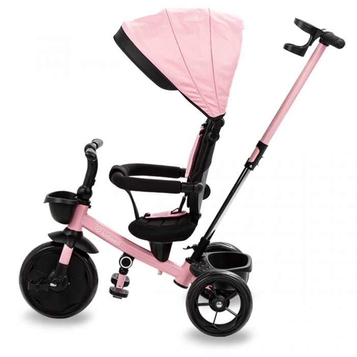 Tricicleta Kidwell Axel Roz, Scaun Rotativ, Control Parental