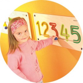 Aplicație perete Numere 1-5 Beleduc Labirint Educativ - imagine 3