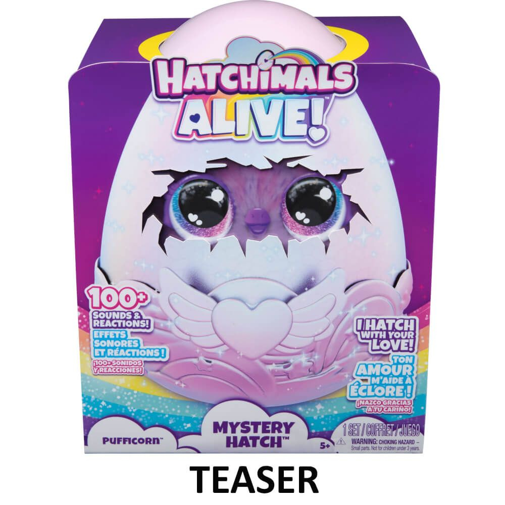 Hatchimals Alive Mystery Hatch Ou Pufficorn Spin Master