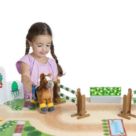 Set Joacă Echitație Melissa & Doug | 25 Piese - imagine 2