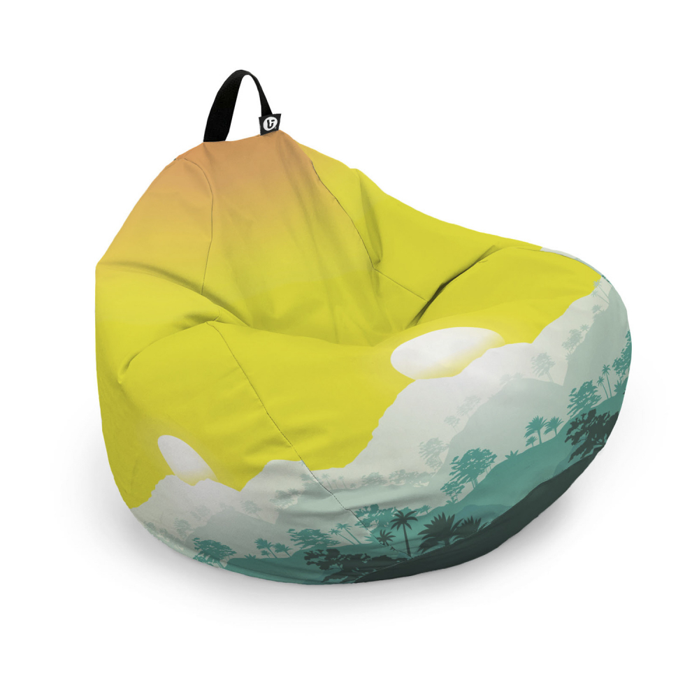 Husă Puf Para XL Tropical Updeco | Design Exotic - imagine 6