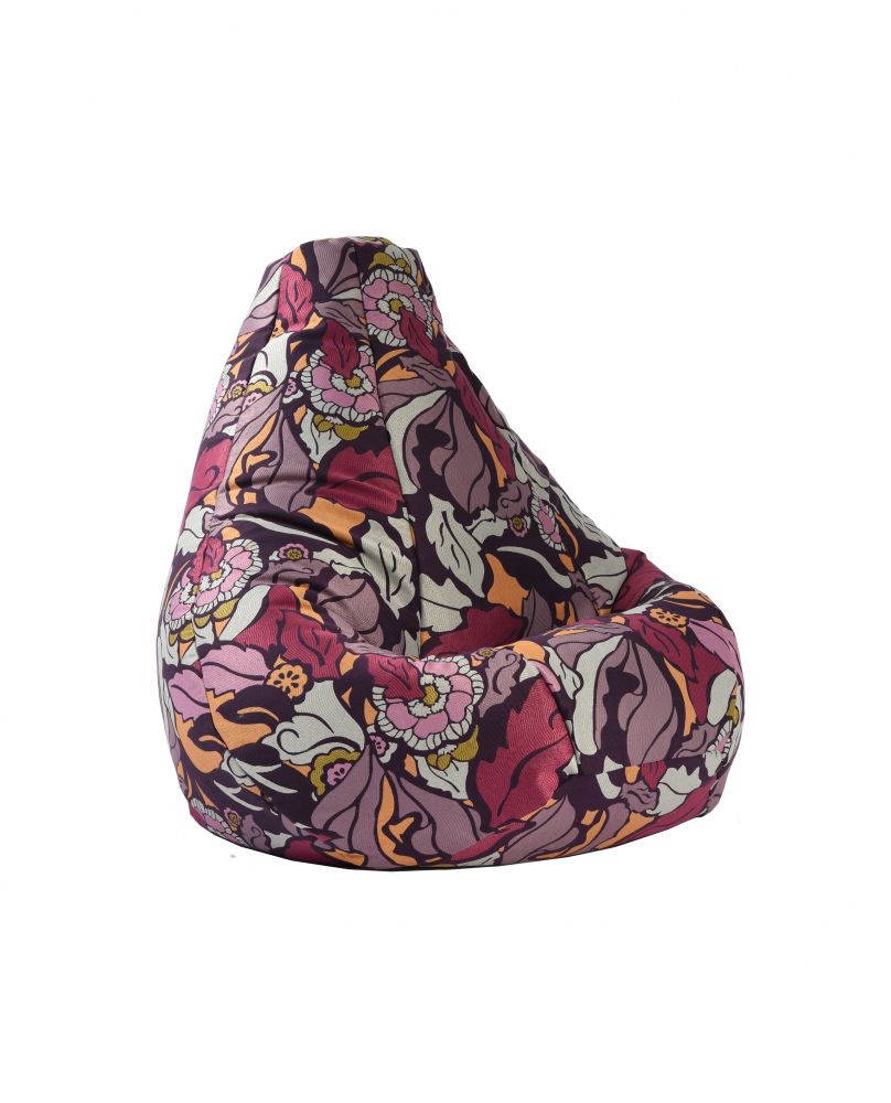 Fotoliu Pufrelax Nirvana Hobbit Flower Power - imagine 5
