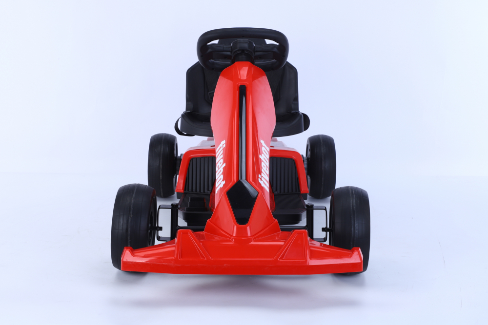 Kart Electric FiveBot Red, 12V, Drift & Sunet - imagine 10