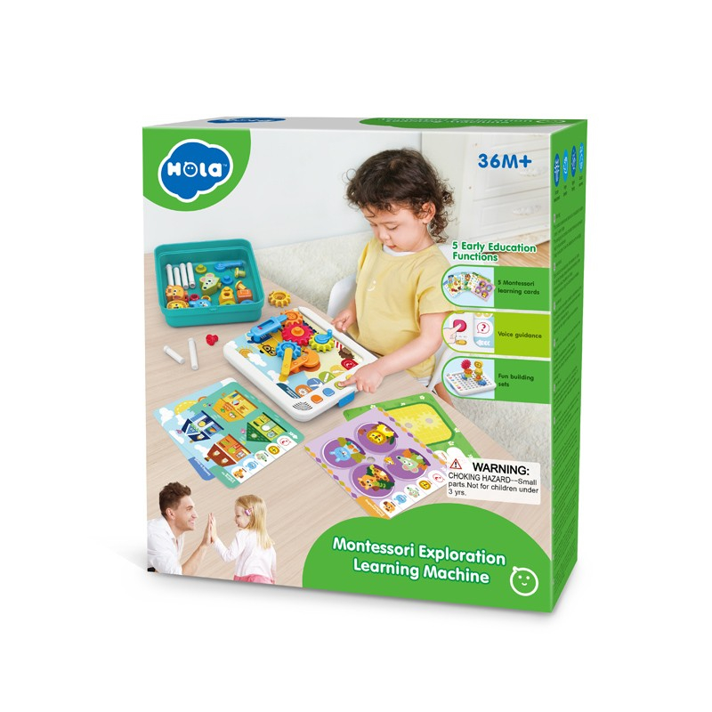Mașină Învățare Montessori | Jucării Bebe