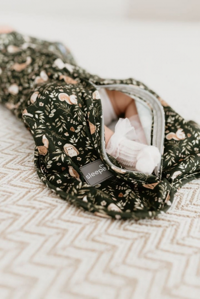 Swaddle Nor Pufos + Caciulita - Somn Linistit Bebe - imagine 3