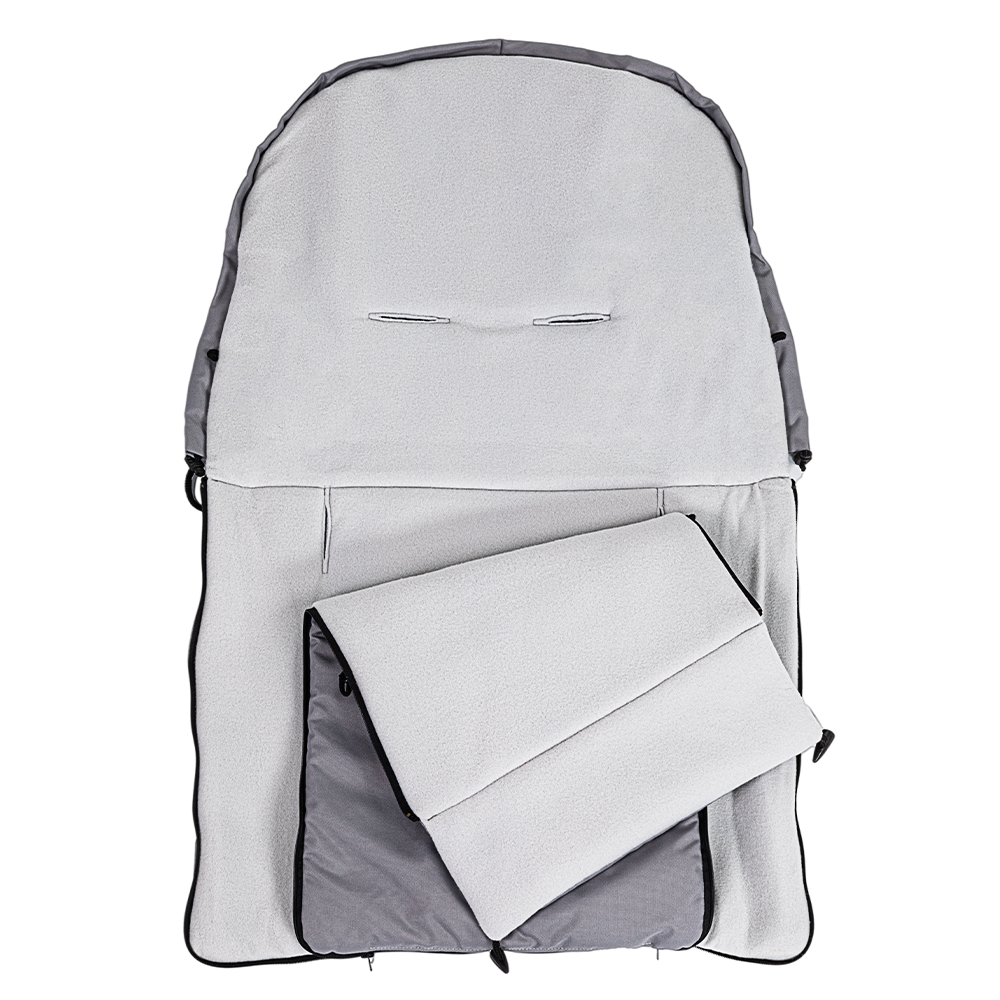 Sac de dormit impermeabil Nativo, polar, gri - imagine 2