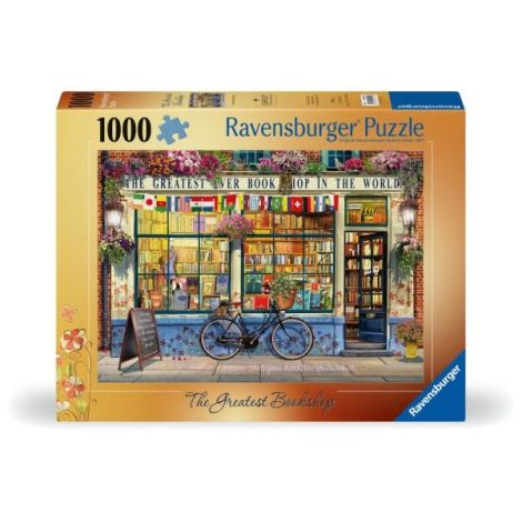 Puzzle Ravensburger 1000 piese Librarie Grozava - imagine 2