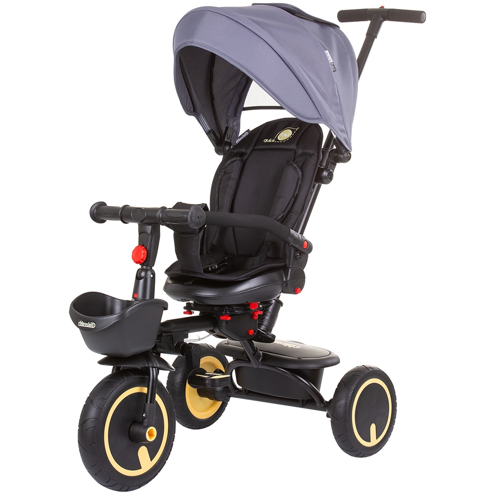 Tricicleta Chipolino Quick Fold Graphite Pliabilă - imagine 9