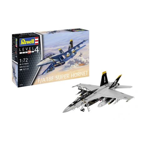 Machetă Avion F/A-18 Super Hornet Revell 1:72 - imagine 2