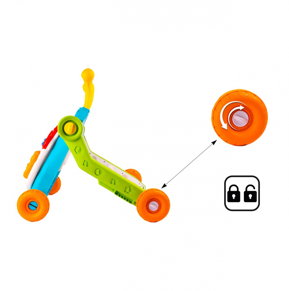 Antepremergator Malplay 5in1 Muzical Educativ - imagine 3