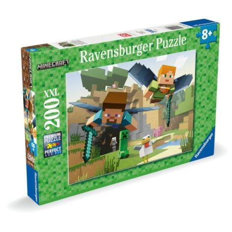 Ravensburger Minecraft Puzzle 200 Piese XXL - imagine 2