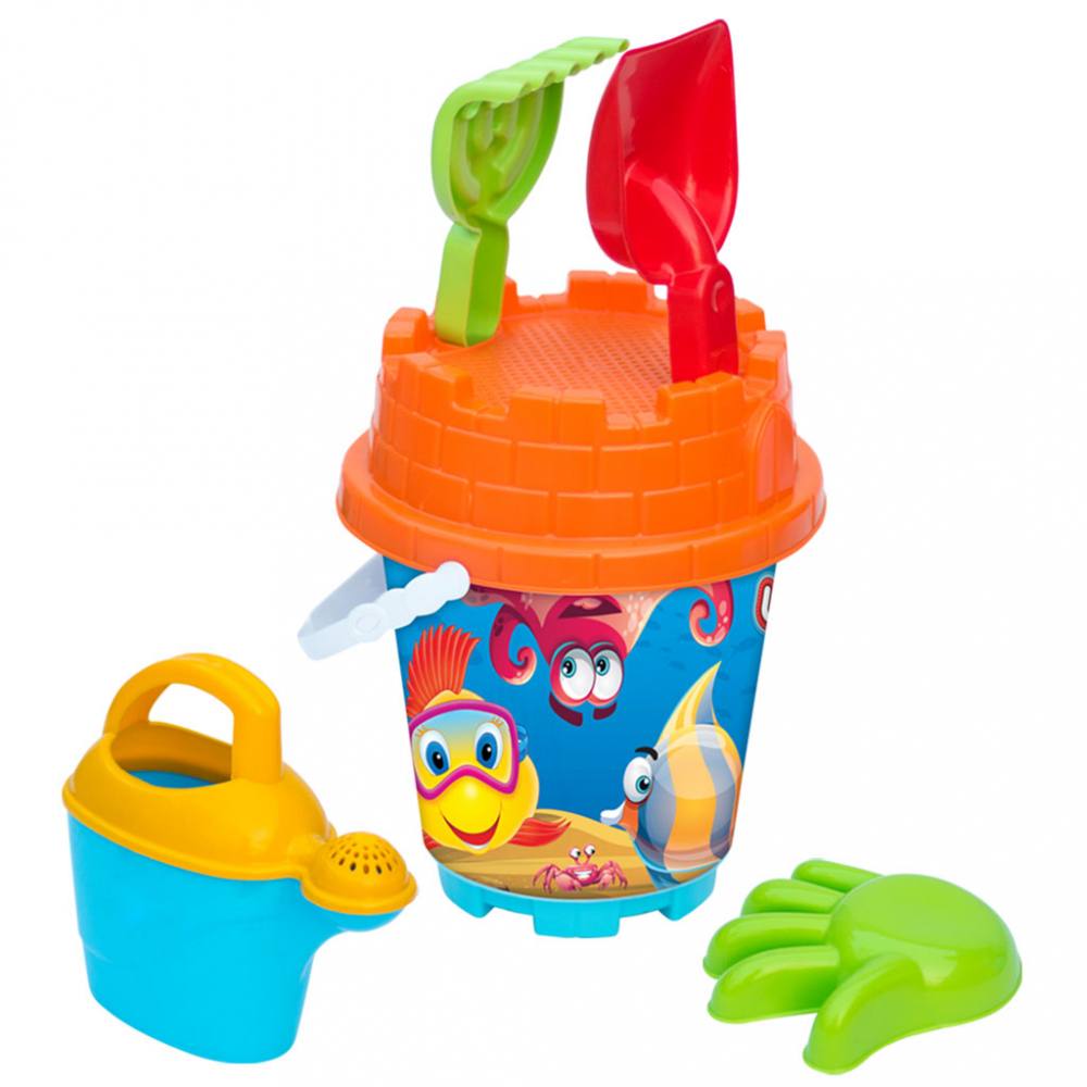 Set 6 Jucării Nisip Fish Dede | Jucării Exterior