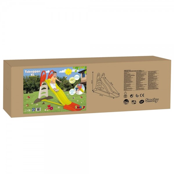 Tobogan Smoby XL 2.3m | Exterior Stabil