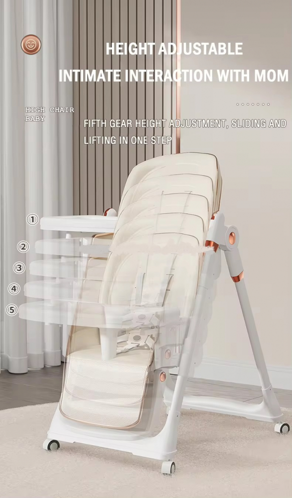 Scaun Little Mom 3 în 1 Pliabil - Copil Tău - imagine 9