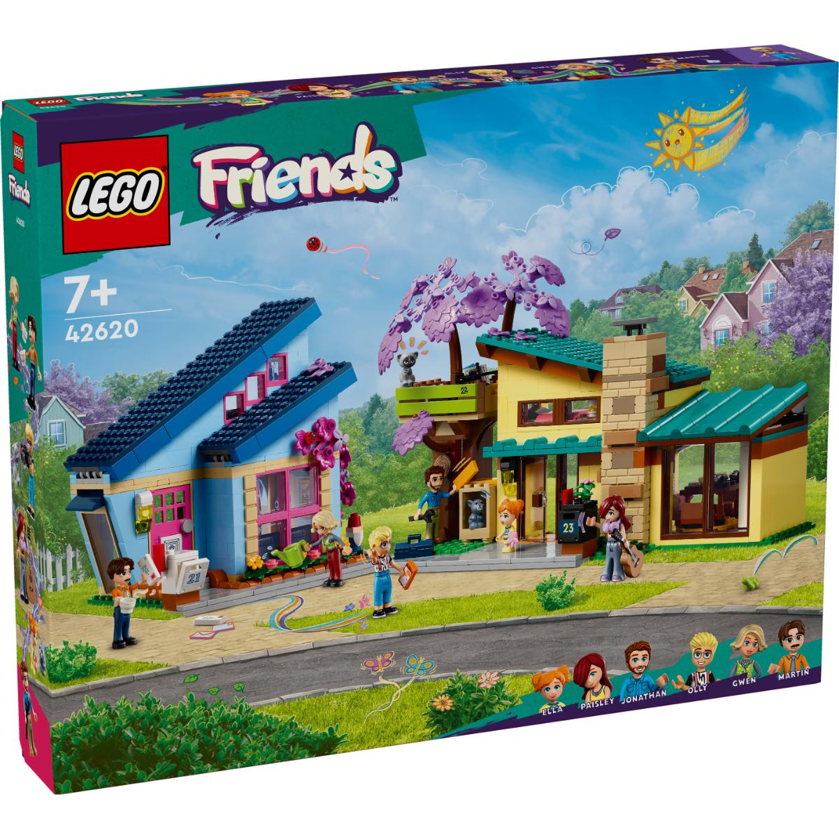 LEGO Friends Casele Olly si Paisley 42620