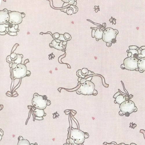Sac de Dormit Vara 0.5 TOG Loving Bear Pink, Kids Decor