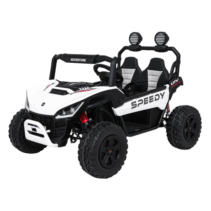 UTV Electric Buggy Speedy 4x4 24V Alb | Autokids