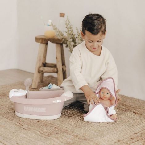 Smoby Baby Nurse Baleno Bath - Cadita cu hidromasaj - imagine 10