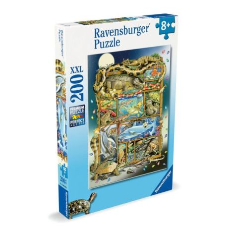 Puzzle Reptile Ravensburger 200 Piese, Aventură - imagine 3