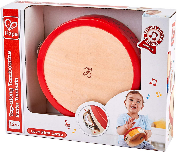 Hape Tamburina – Joc Muzical Educativ din Lemn